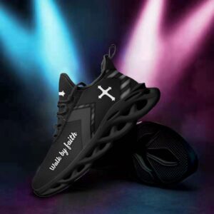 Jesus White Black Running Christ Sneakers: Best Christian Fashion Shoes for Men and Women 1