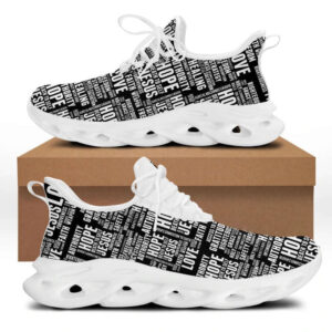 Jesus Fashion Running Shoes - Christian Max Soul Sneakers for Men and Women
