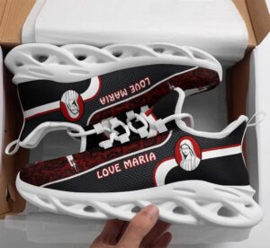 Christian Running Shoes: Virgin Mary Sneakers for Men & Women Jesus Fashion Footwear