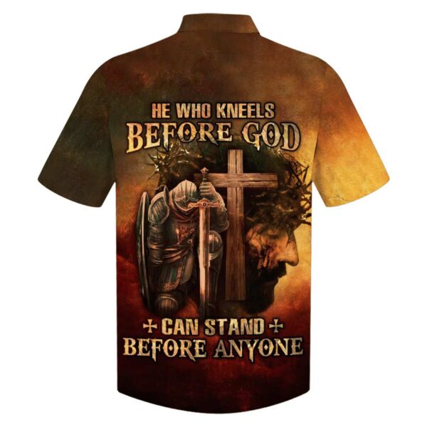 Jesus Knight Armor Of God Christian Cross Hawaiian Shirt – Religious Gift