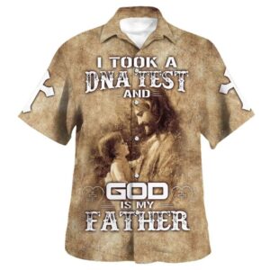 God Is My Father Jesus Hawaiian Shirt For Men - Christian Gift