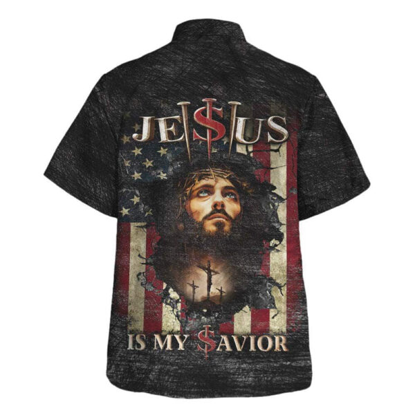 Jesus Is My Savior Men s Christian Hawaiian Shirt – Gift for Christians