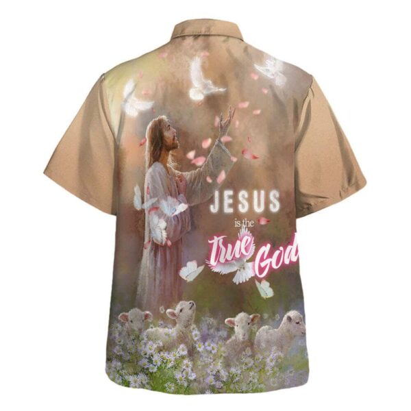 Jesus Is The True God Hawaiian Shirt: Men s Christian Gift