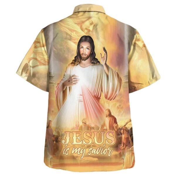 Men s Jesus Is My Savior Christ Hawaiian Shirt – Christian Gift With Disciples