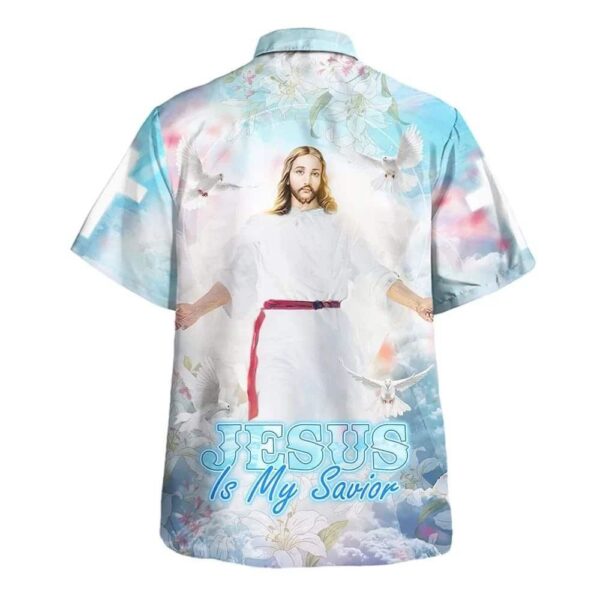Men s Jesus Is My Savior Christ Hawaiian Shirt – Perfect Christian Gift