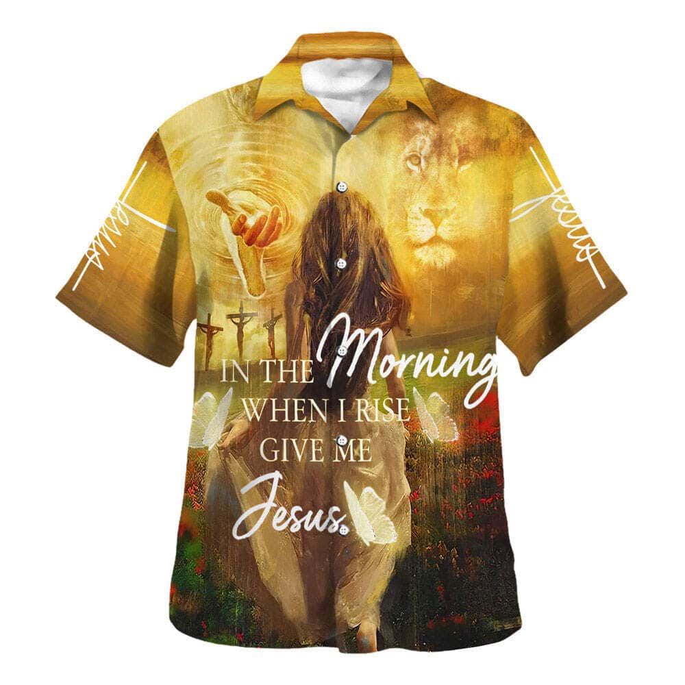 Men s Christian Hawaiian Shirt – Jesus in the Morning Gift Men s Christian Hawaiian Shirt – Jesus in the Morning Gift
