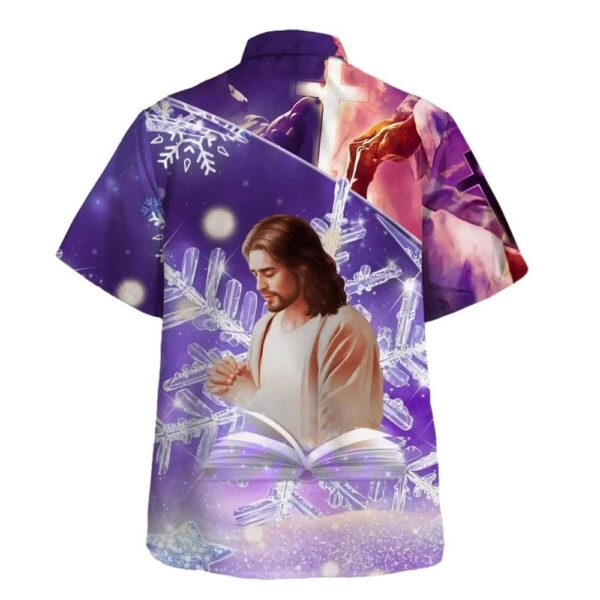 Jesus Praying Warrior Hawaiian Shirt for Men – Christian Gift Shirt