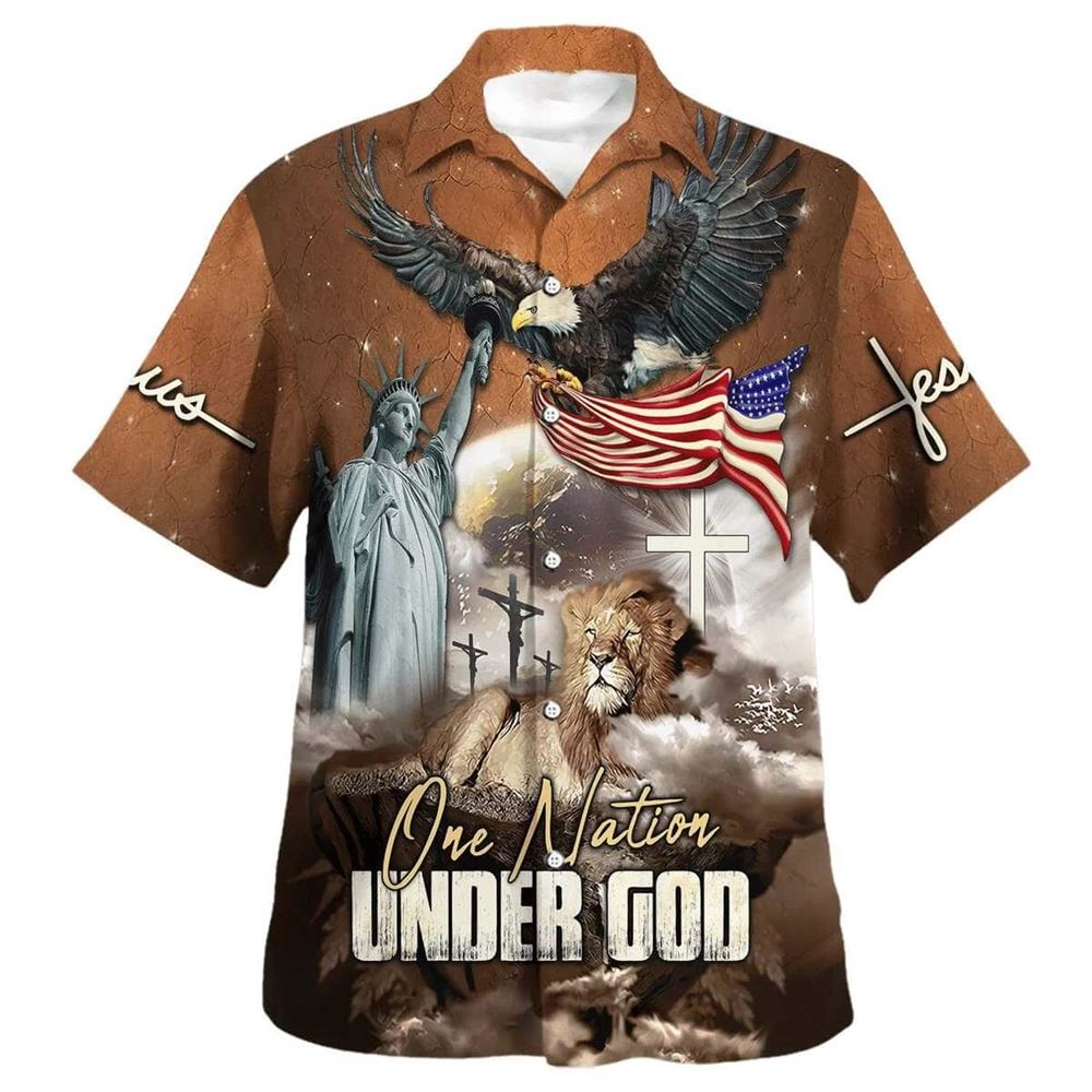 Christian Jesus Lion Hawaiian Shirt for Men – Gift for Christians Christian Jesus Lion Hawaiian Shirt for Men – Gift for Christians