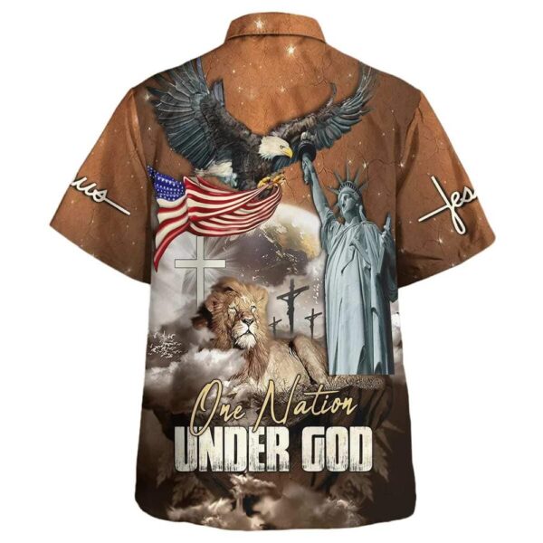 Christian Jesus Lion Hawaiian Shirt for Men – Gift for Christians