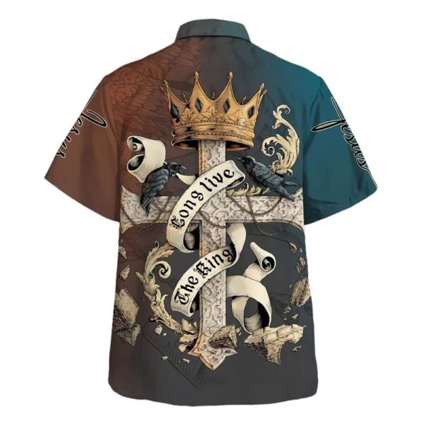 Christian Jesus King of Kings Hawaiian Shirt for Men – Gift for Christian