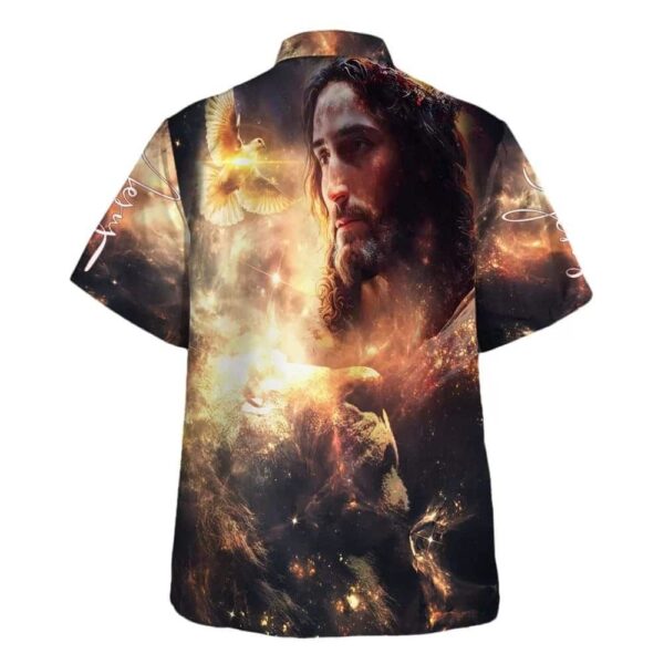 Lion of Judah Jesus Christ Hawaiian Shirt for Men – Christian Gift