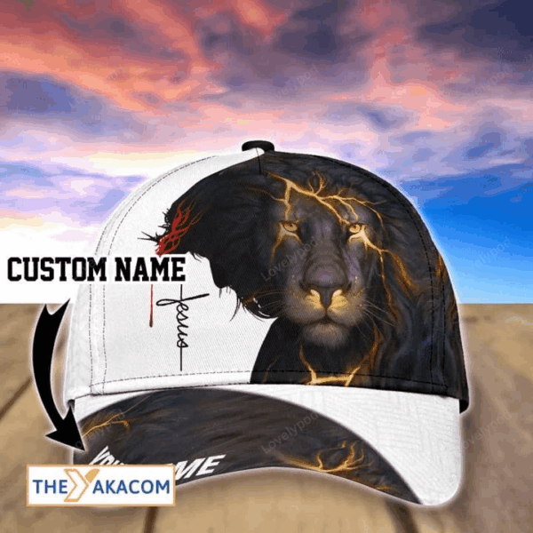 Personalized 4th of July Jesus Cap, Don’t be Afraid Just Have Faith 3D Baseball Cap for Christian Trucker Classic Hats Gift