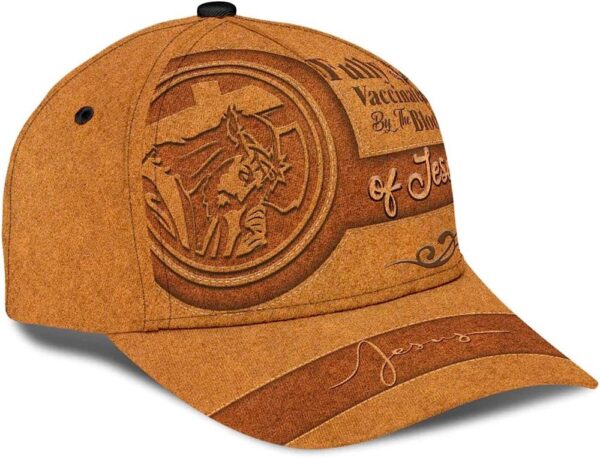 Fully Vaccinated By The Blood Of Jesus Christian God Lord Baseball Cap Hat  Trucker Classic Hats Gift