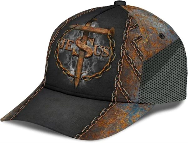 Jesus Cross Nails Baseball Cap Hat  Trucker Classic Hats Gift