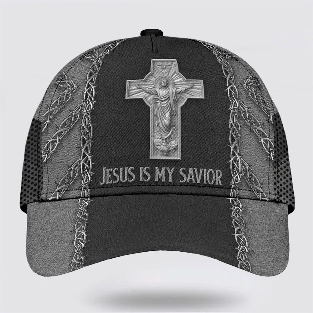 Jesus Is My Savior Cross Baseball Cap Hats Trucker Classic Hats Gift Jesus Is My Savior Cross Baseball Cap Hats Trucker Classic Hats Gift