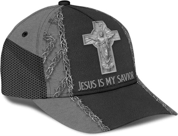 Jesus Is My Savior Cross Baseball Cap Hats  Trucker Classic Hats Gift