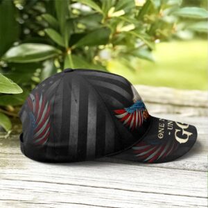 One Nation Under God America Eagle Baseball Cap, Christian, Jesus Hat Trucker Classic Hats Gift 1