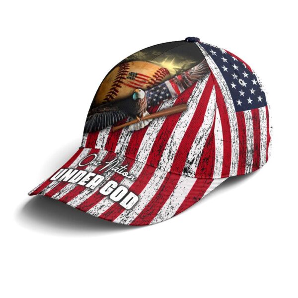 Vintage Baseball American Eagle Baseball Cap, Christian, Jesus Hat Trucker Classic Hats Gift