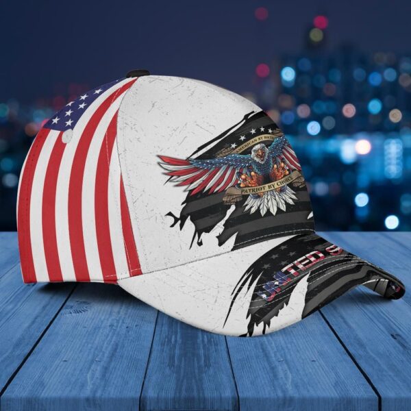 U.S Patriotic Eagle Custom Name Baseball Cap, Christian, Jesus Hat Trucker Classic Hats Gift