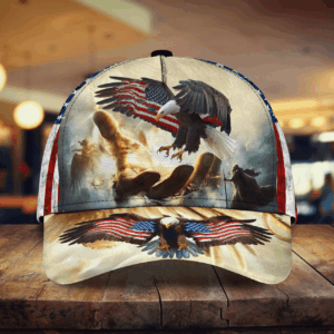 Premium Unique Jesus Eagle Cap Trucker Classic Hats Gift