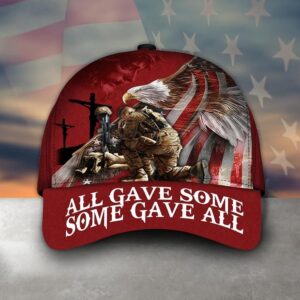 Veteran Classic Jesus Eagle Cap 3D Trucker Classic Hats Gift