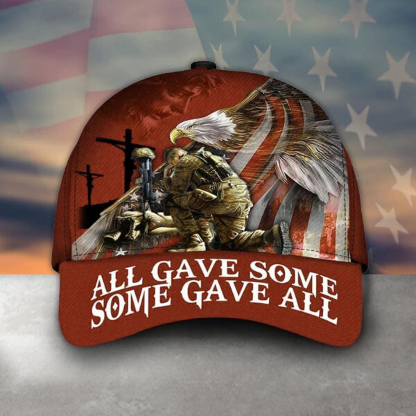 Veteran Classic Jesus Eagle Cap 3D Trucker Classic Hats Gift