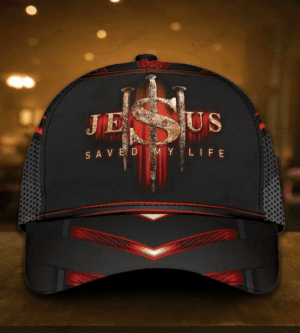 Adeenyc – Jesus Saved My Life Classic Cap Baseball Hat Trucker Classic Hats Gift