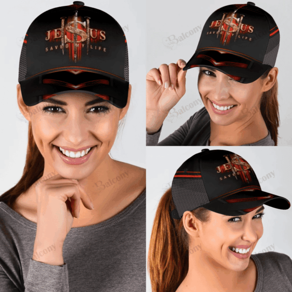 Adeenyc – Jesus Saved My Life Classic Cap Baseball Hat Trucker Classic Hats Gift