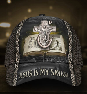 Adeenyc – Fishing Jesus Is My Savior Classic Cap Baseball Hat Trucker Classic Hats Gift