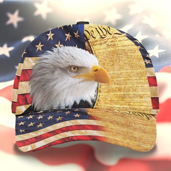 We The People Eagle Classic Hat, Christian Baseball Cap, Jesus Hat Trucker Classic Hats Gift