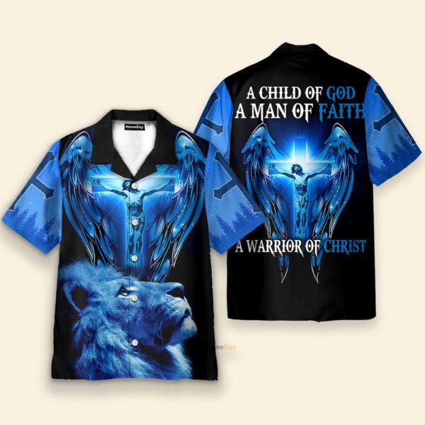 Child Of God Christian Jesus Hawaiian Shirt – Faith-inspired Apparel