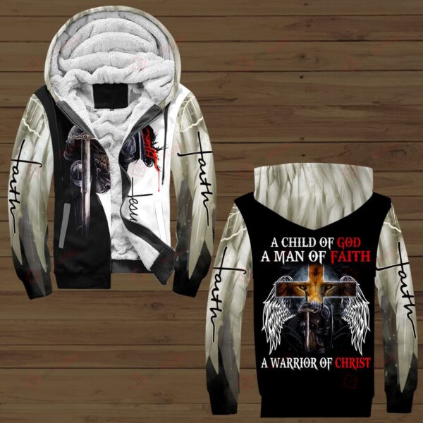 Child of God Jesus Faith Warrior Hawaiian Polo Shirt Zip Hoodie QT208695Hf