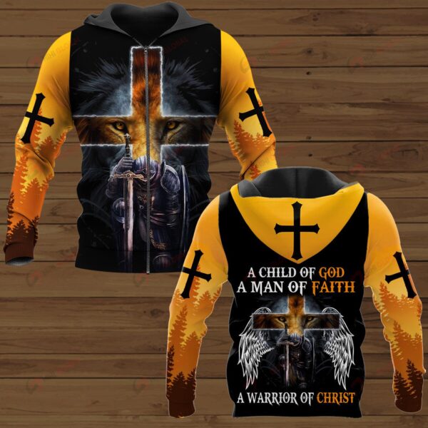 Child of God Jesus Faith Warrior Hawaiian Polo Tshirt Hoodie – 3D Printed Shirts