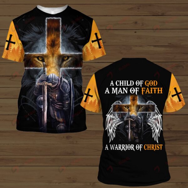 Child of God Jesus Faith Warrior Hawaiian Polo Tshirt Hoodie – 3D Printed Shirts