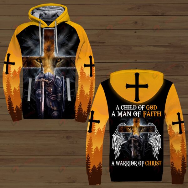 Child of God Jesus Faith Warrior Hawaiian Polo Tshirt Hoodie – 3D Printed Shirts