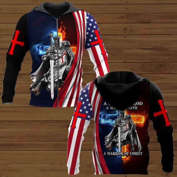 Child of God Jesus Faith Warrior Christ Hoodie Hawaiian Polo Shirt T-Shirt QT307025