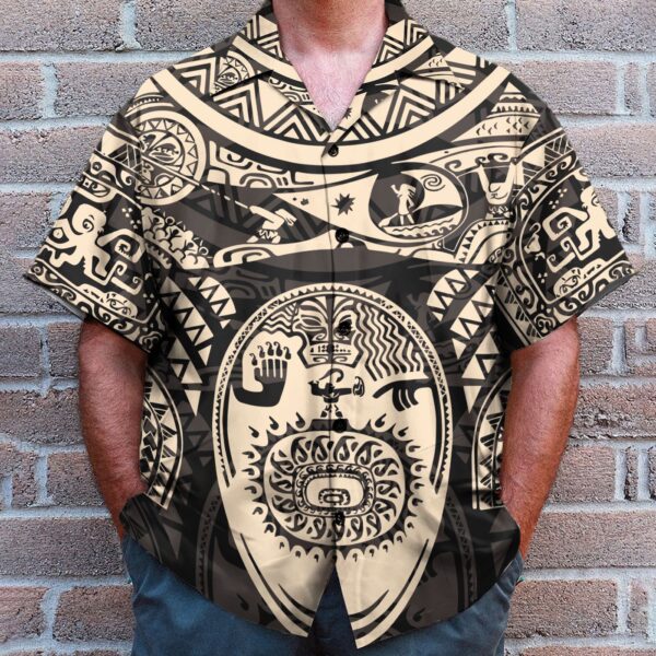 Demi God Jesus Of Hawaii Tattoo Hawaiian Shirt – Unique Island Style