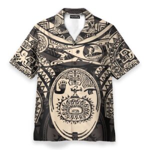 Demi God Jesus Of Hawaii Tattoo Hawaiian Shirt - Unique Island Style