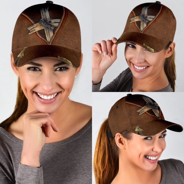 Adeenyc – Jesus Cross Classic Cap Baseball Hat For Men Women Trucker Classic Hats Gift