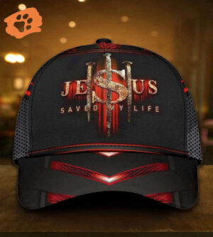 Adeenyc – Jesus Saved My Life Classic Cap Baseball Hat Trucker Classic Hats Gift