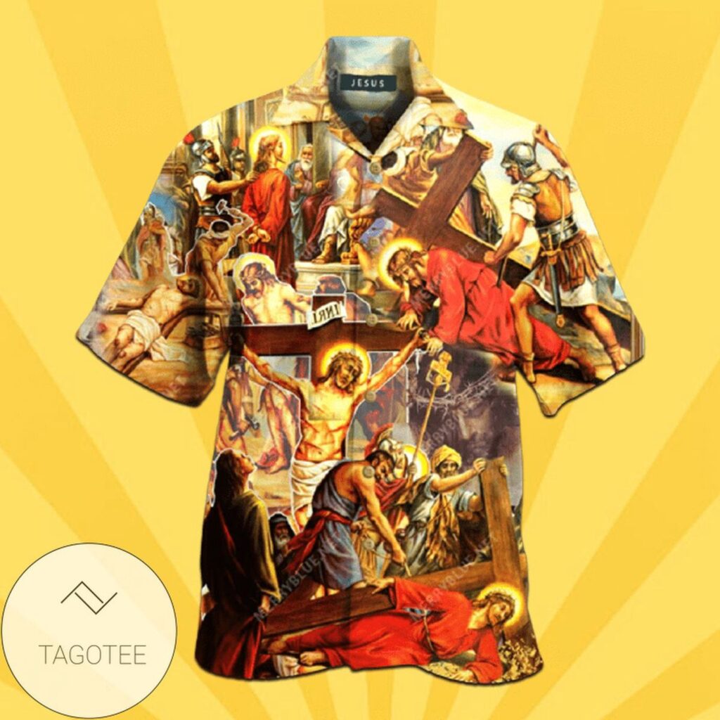 Hope in Jesus Easter Hawaiian Shirt Set for Men Women Kids Hope in Jesus Easter Hawaiian Shirt Set for Men Women Kids