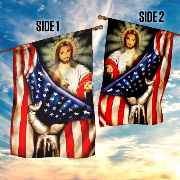 America Needs Jesus Flag: Show Your Faith and Patriotism with this Unique Flag!