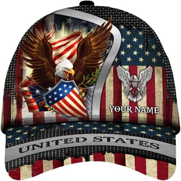 American Eagle Baseball Cap, Christian, Jesus Hat Trucker Classic Hats Gift