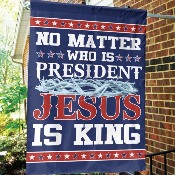 American Jesus House Flag: Patriotic Christian Yard Decor & Gifts