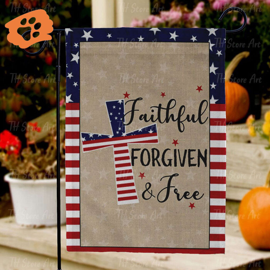 American Patriotic Cross Faith Flag – Christian House & Garden Decor American Patriotic Cross Faith Flag – Christian House & Garden Decor