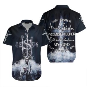 Easter Jesus Way Maker Aloha Hawaiian Shirts Men & Women WT7436