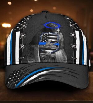 Back The Blue Jesus Classic Cap All Over Print