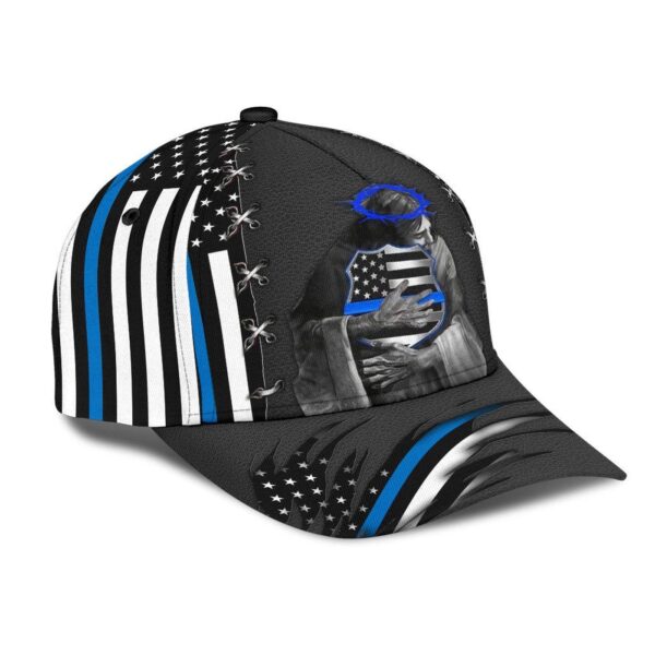 Back The Blue Jesus Classic Cap All Over Print