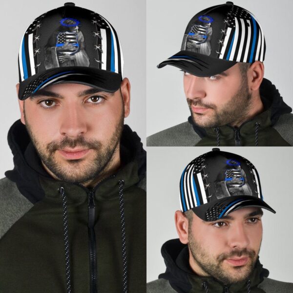 Back The Blue Jesus Classic Cap All Over Print