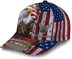 Bald Eagle United States Of America Baseball Cap, Christian, Jesus Hat Trucker Classic Hats Gift 3